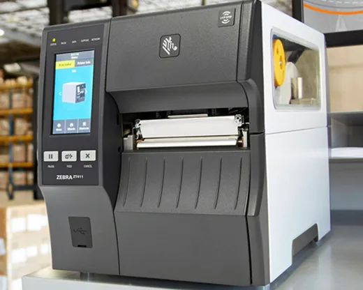Warehouse barcode printing